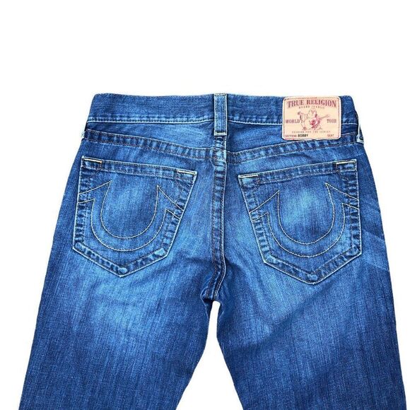 True Religion Jeans Size 32 BOBBY Blue - Picture 6 of 10